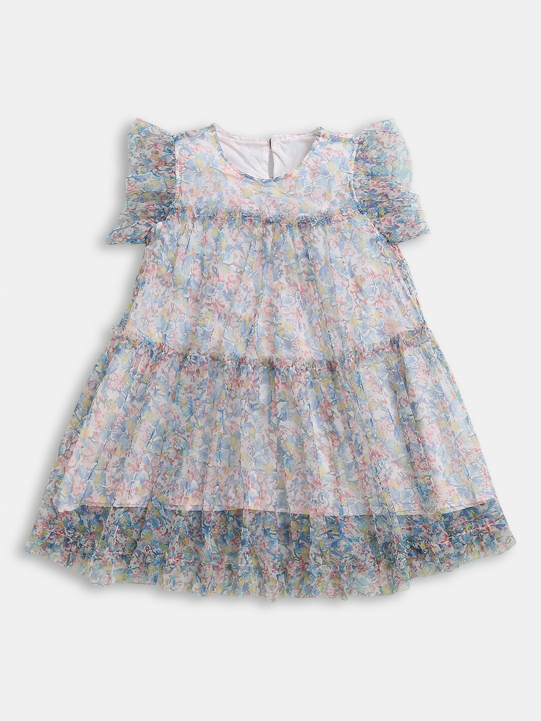 

Hopscotch Pink Floral Dress