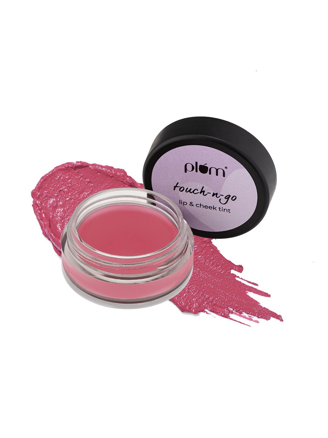 

Plum Highly Pigmented Touch-N-Go Lip & Cheek Tint 5g - Tickled Pink 124