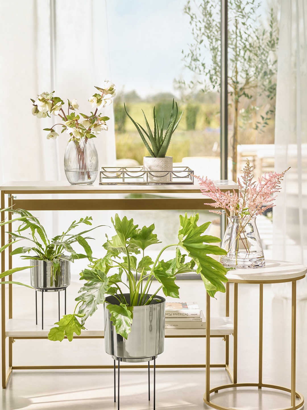 

Marks & Spencer Green Artificial Aloe Vera Plant with Pot