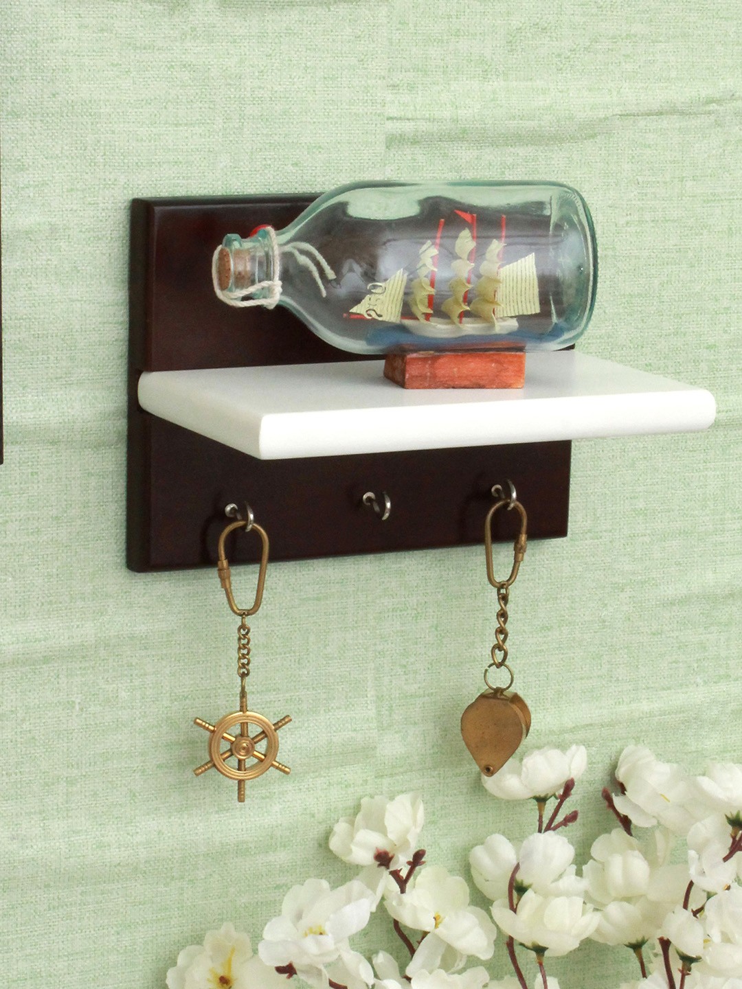 

Home Sparkle Pack of 3 Brown Solid Key Holders
