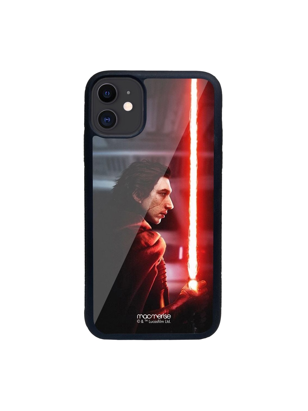 

macmerise Black & Red Printed iPhone 11 Phone Cases