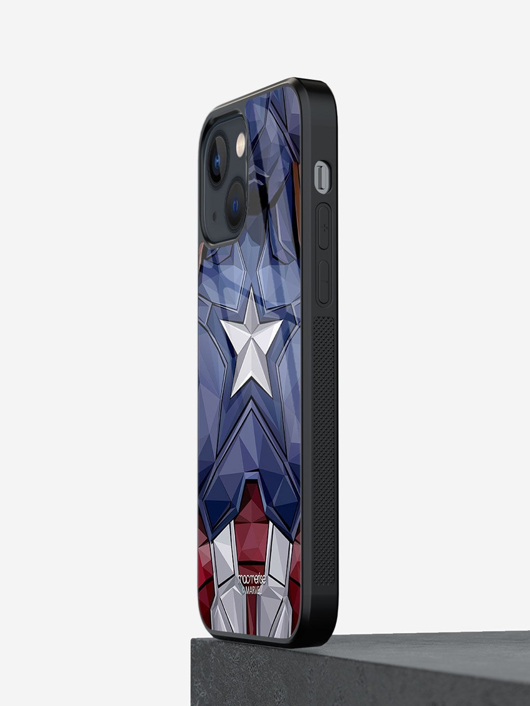 

macmerise Blue & Silver-Toned Printed iPhone 13 Mini Phone Cases