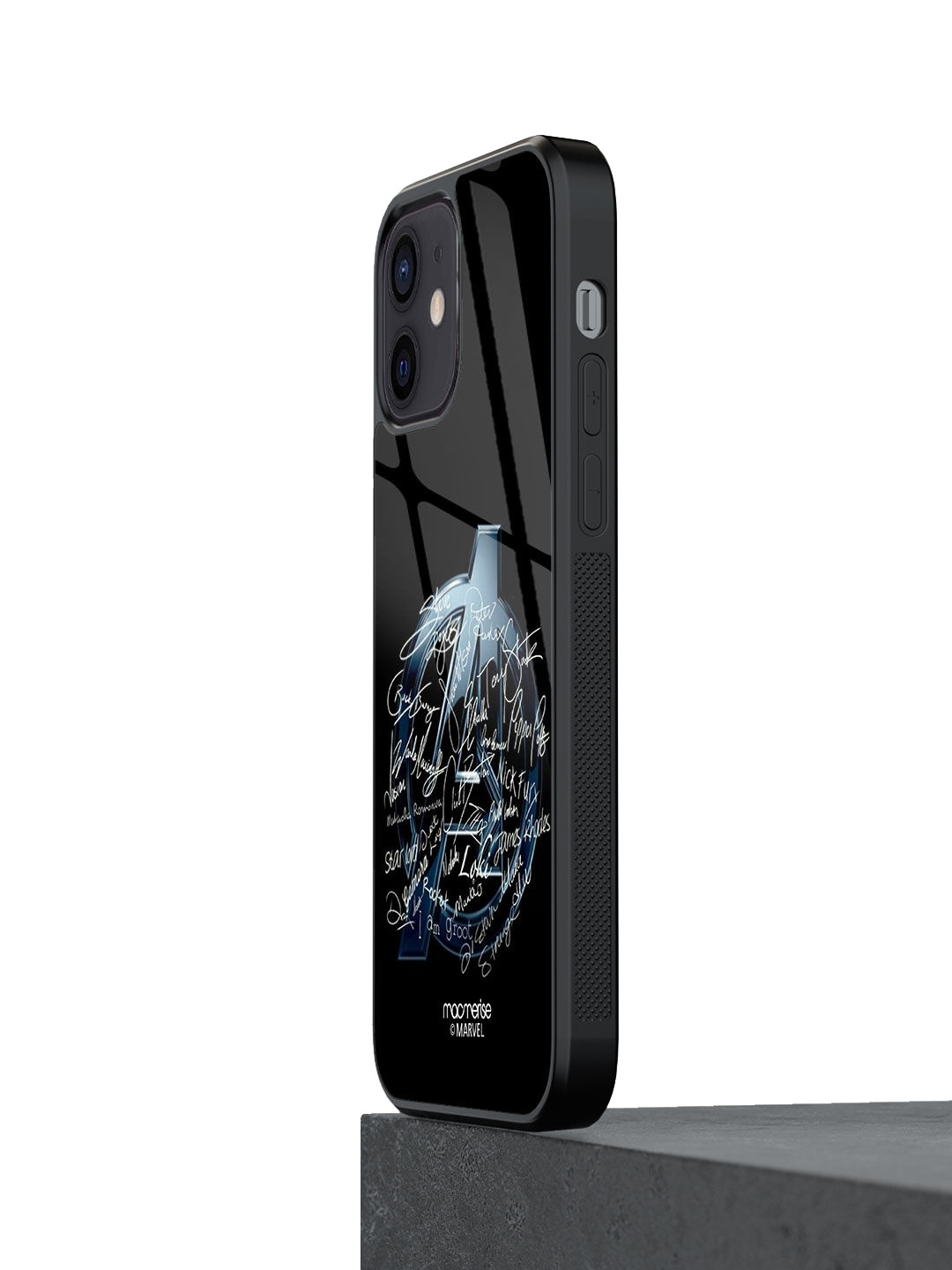 

macmerise Black & Blue Printed iPhone 12 Mini Phone Cases