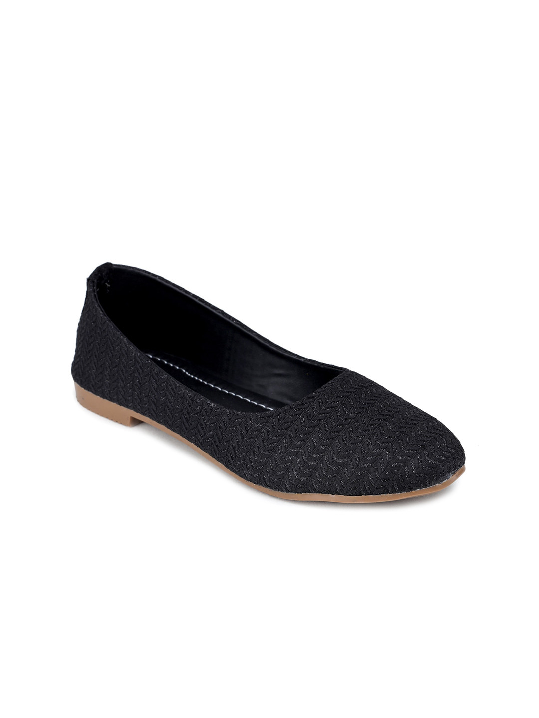 

Moonwalk Women Black Ballerinas