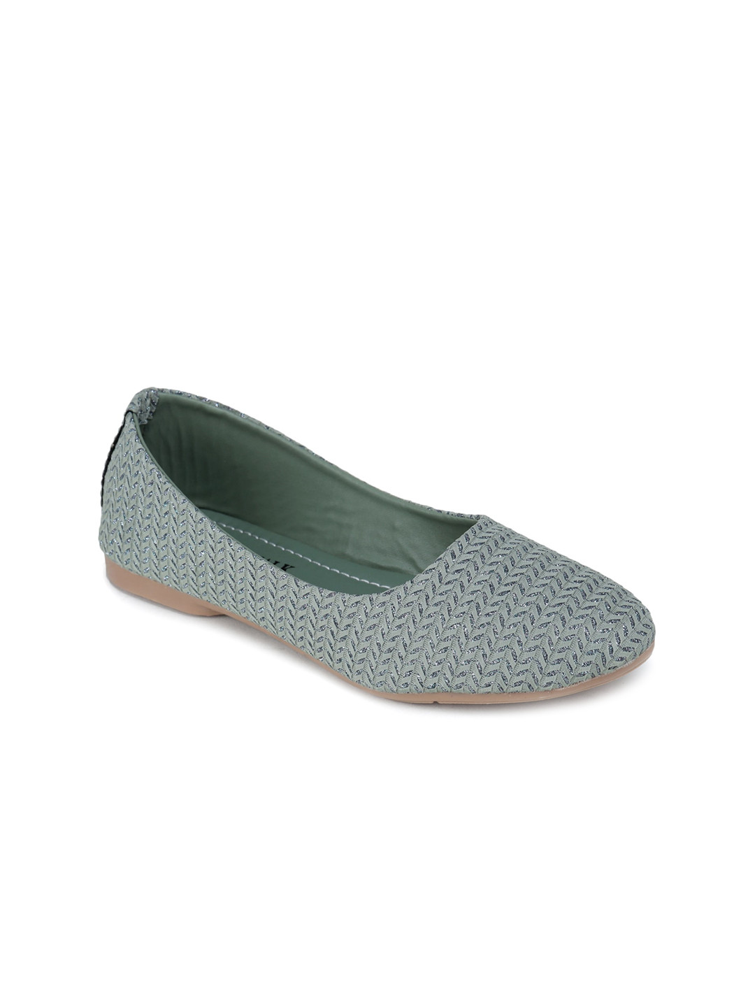 

Moonwalk Women Green Ballerinas