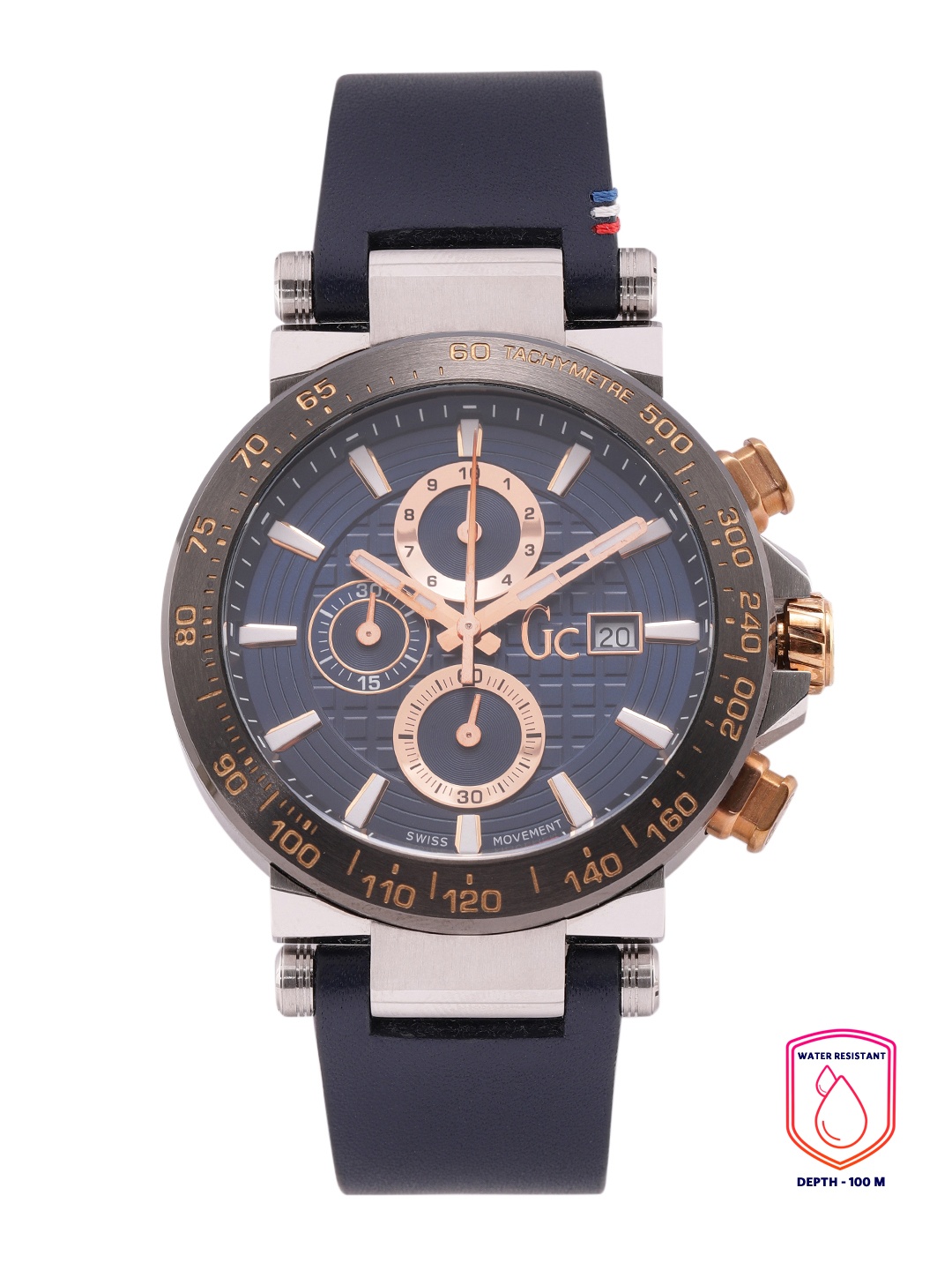 

GC Men Multi Function Analogue Watch Y37010G7MF, Blue