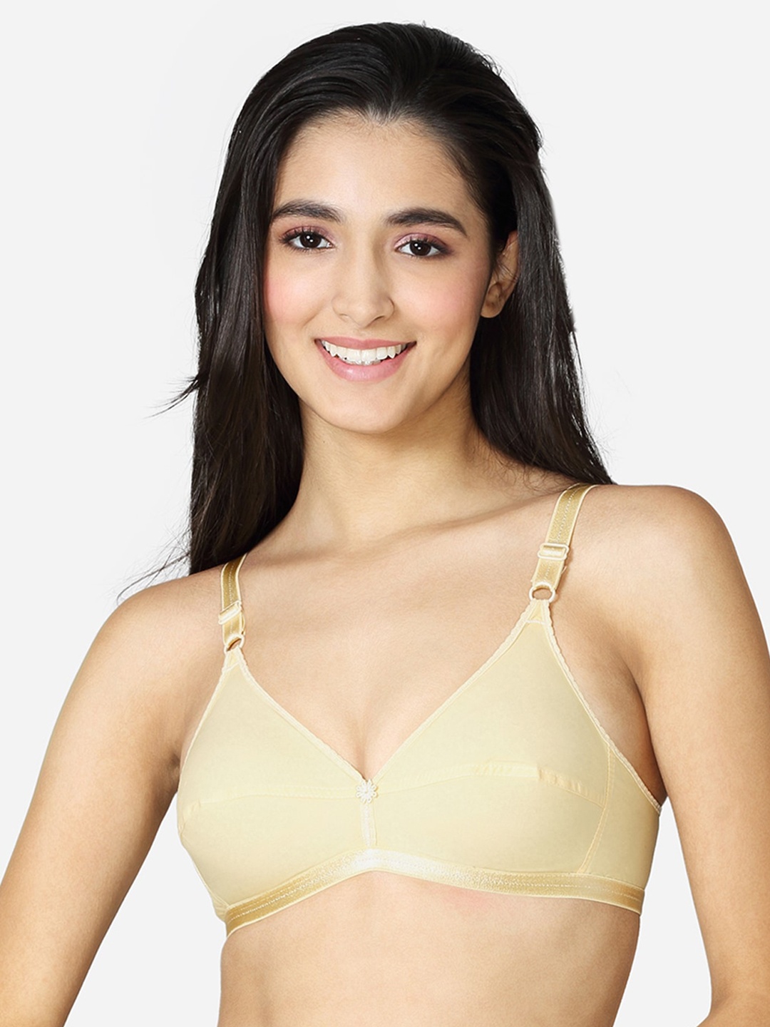 

VStar Nude-Coloured Non Padded & Non Wired Solid Bra