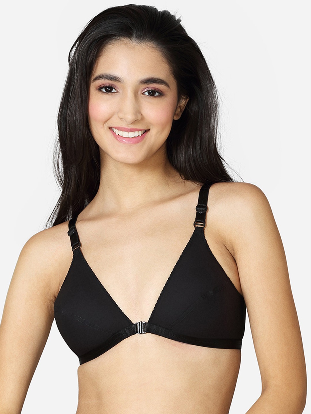 

VStar Black Non Padded Non-Wired Everyday Bra-SPRING-B-BLACK