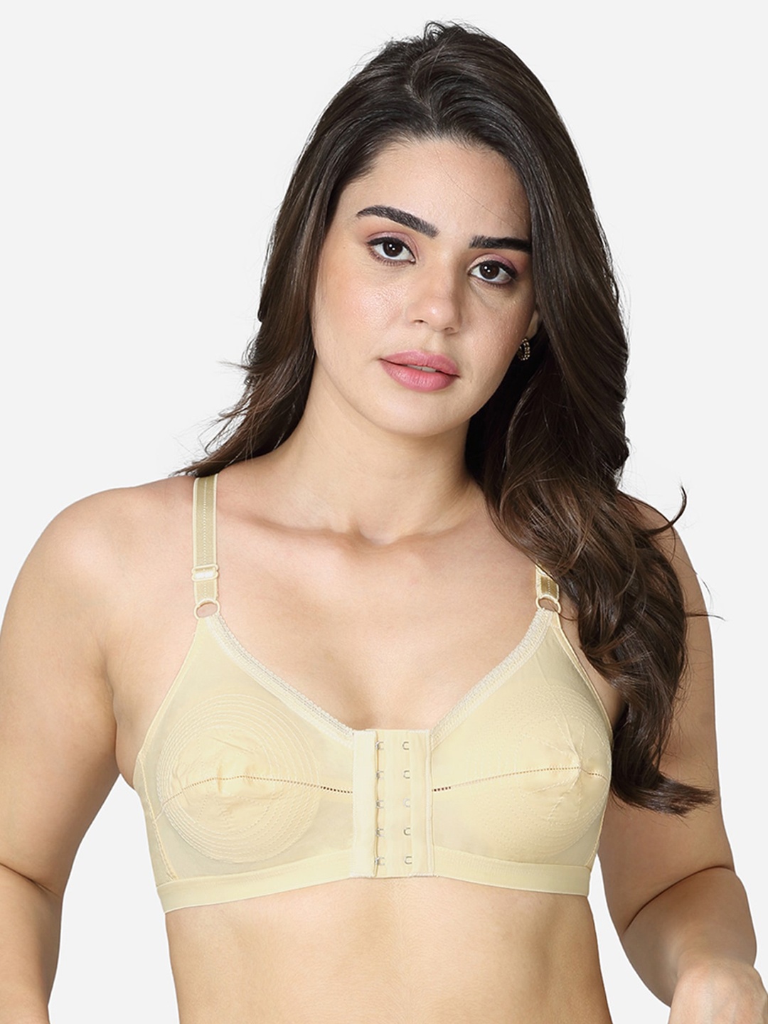 

VStar Nude-Coloured Non Padded Non-Wired Everyday Bra-GRACE-B