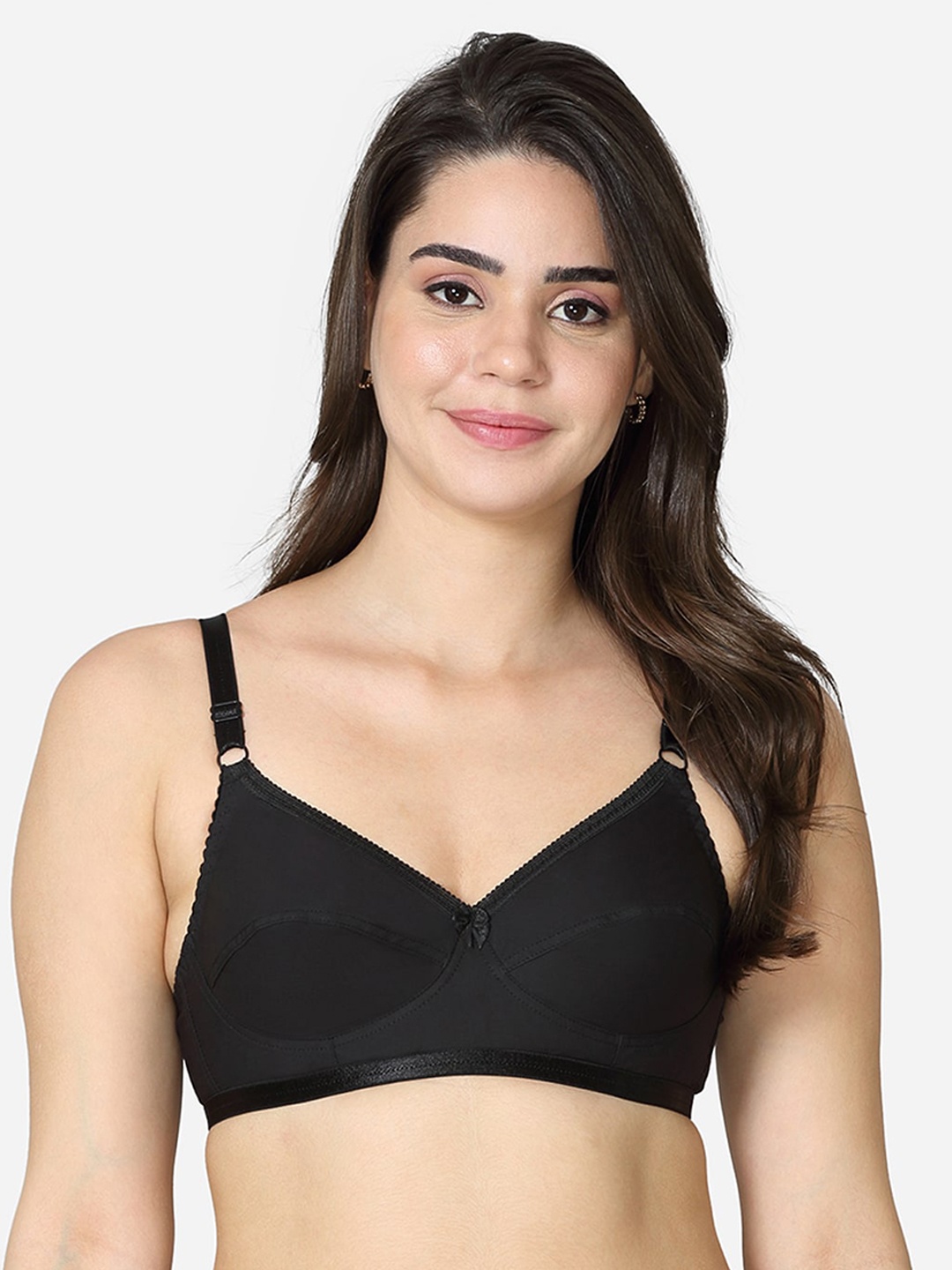 

VStar Black Non Padded Non-Wired Everyday Bra-DREAMS-B