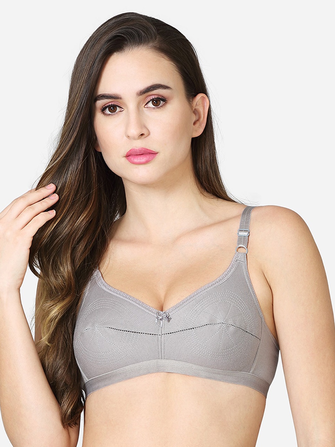 

VStar Women Grey Non Wired Medium Coverage Bra