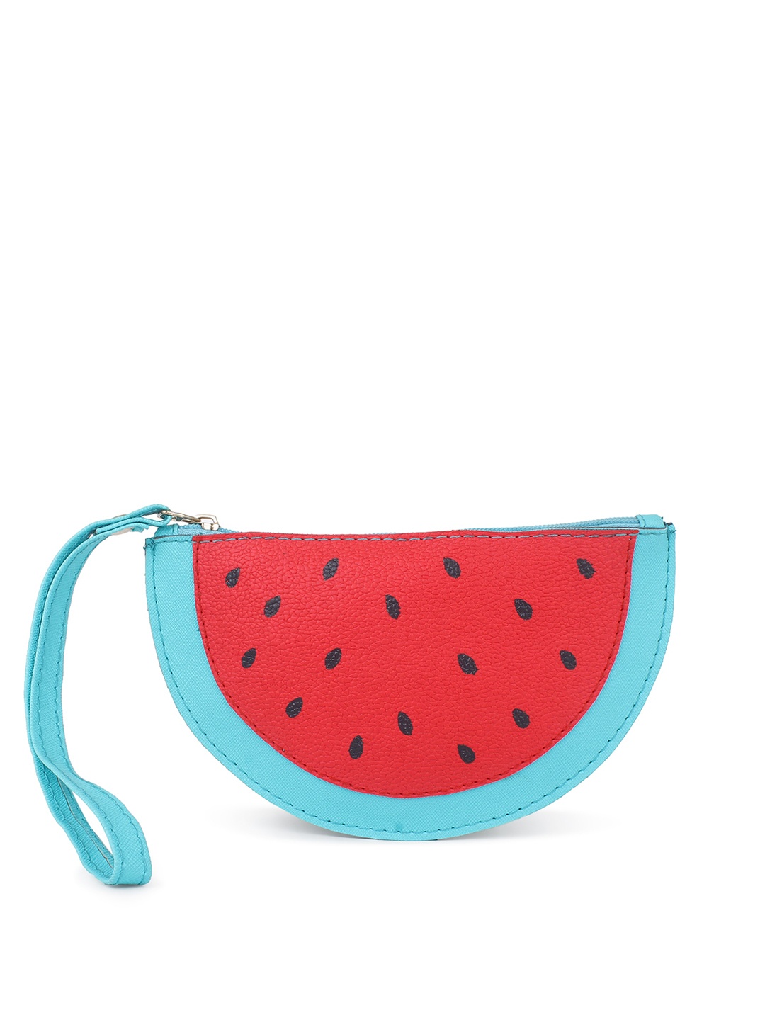 

yelloe Women Red & Blue Watermelon Printed Travel Pouch