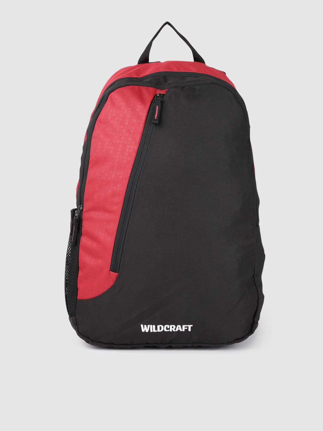 

Wildcraft Unisex Black & Red Colorblocked Backpack