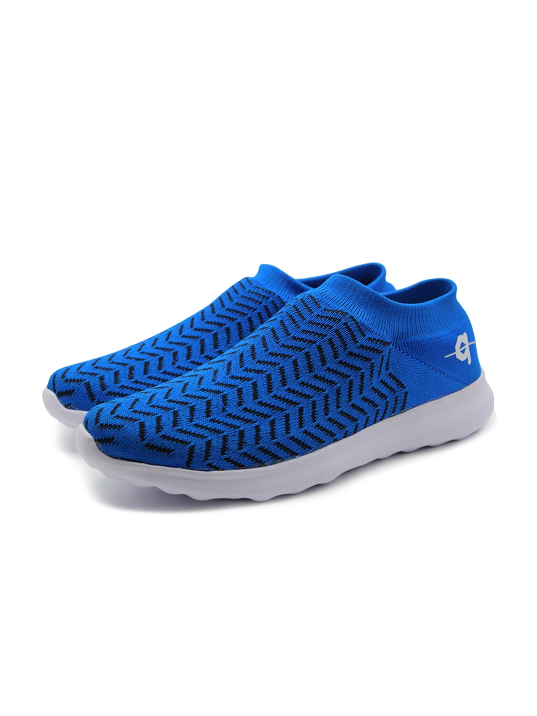 

Provogue Men Blue Printed Slip-On Sneakers