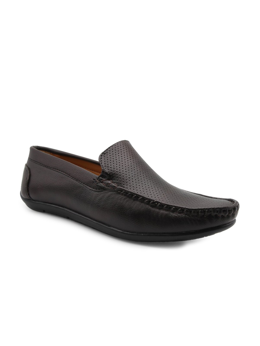 

Provogue Men Maroon Perforations Lightweight Loafers