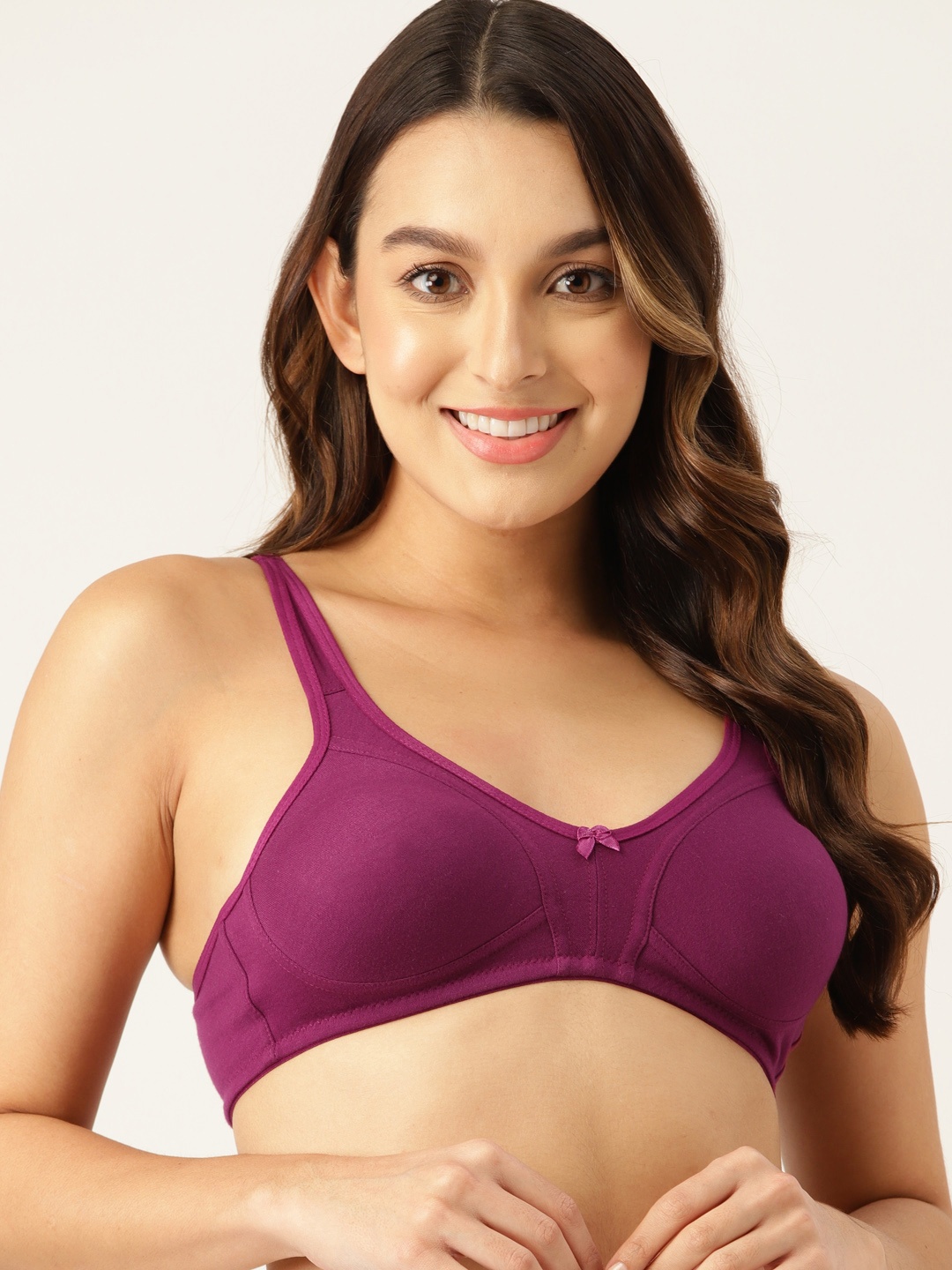 

Dressberrys Medium Coverage Minimizer & All Day Comfort Bra DB-BI-MN-704B, Burgundy