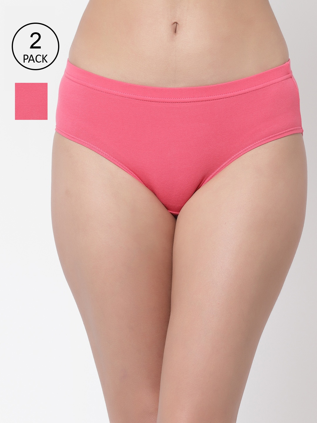 Floret Women Pack Of 2 Assorted Hipster Briefs
