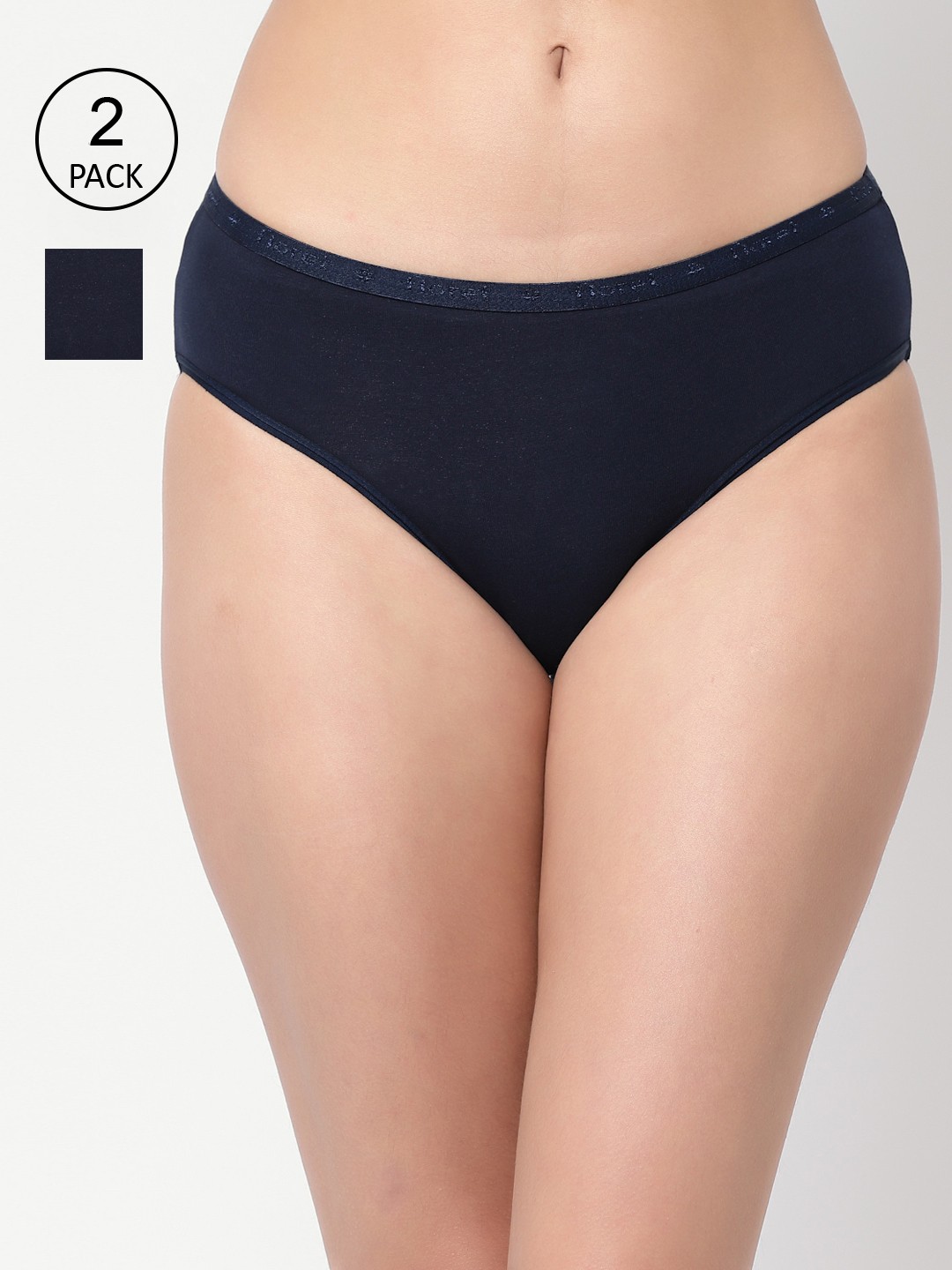 

Floret Women Pack Of 2 Assorted Hipster Briefs