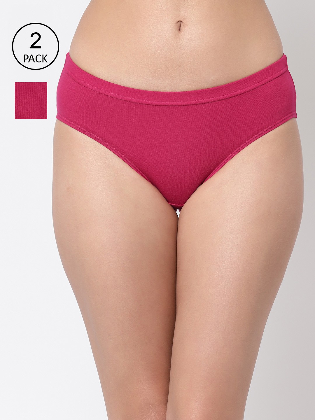 

Floret Women Pack Of 2 Assorted Hipster Briefs