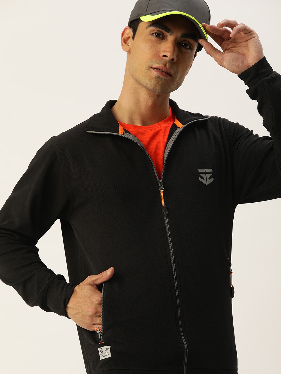 

Sports52 wear Men Black Lightweight Training Sporty Jacket
