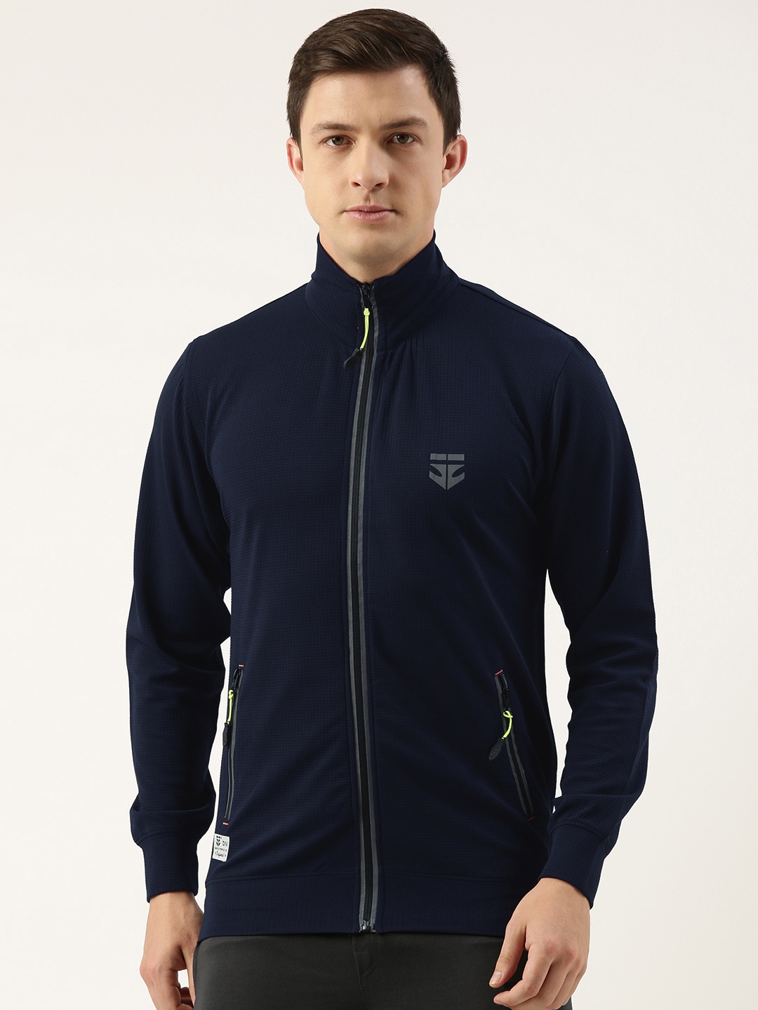 

Sports52 wear Men Lightweight Dri-Fit Training Jacket, Navy blue