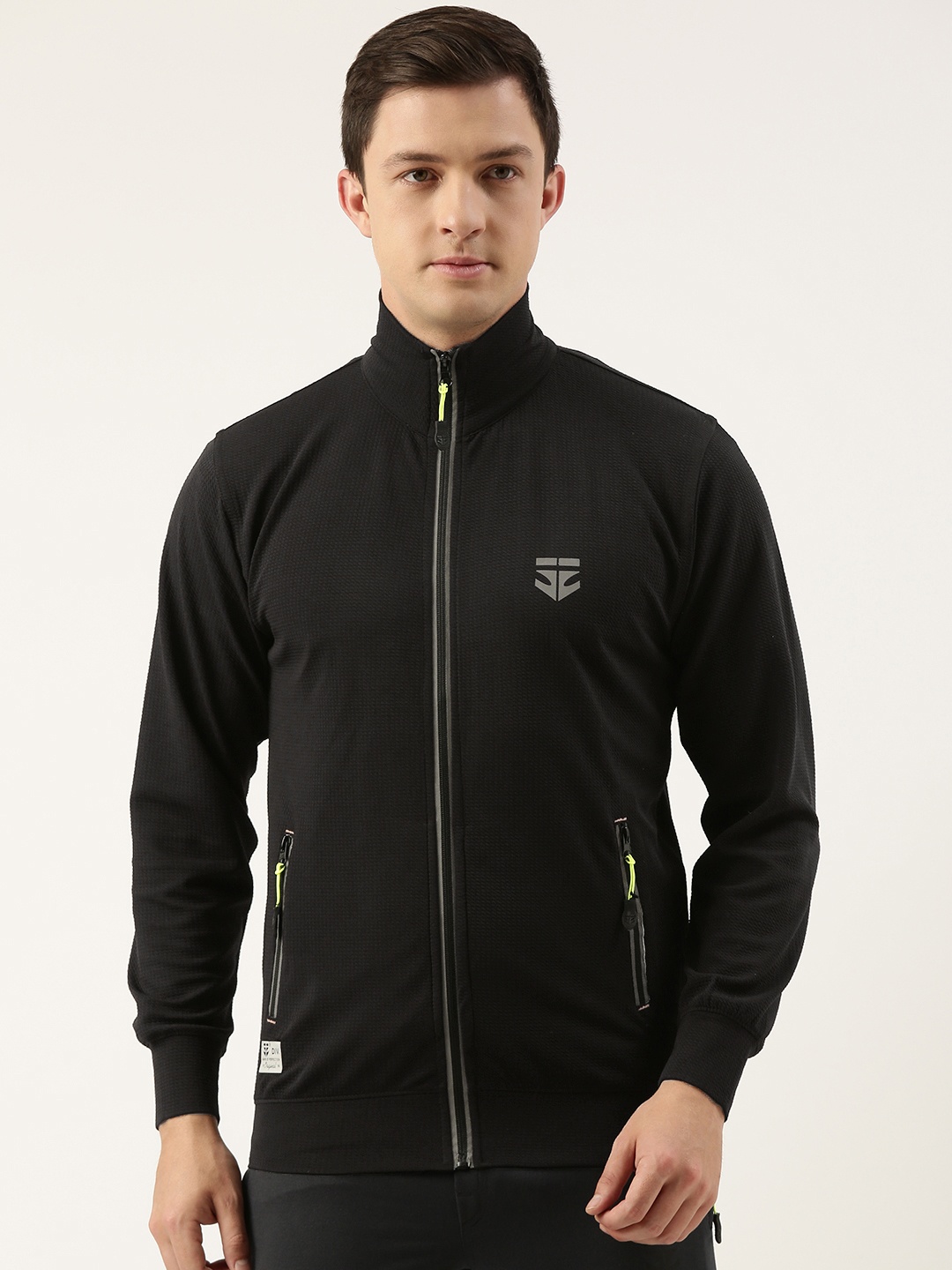 

Sports52 wear Men Lightweight Dri-Fit Training Jacket, Black