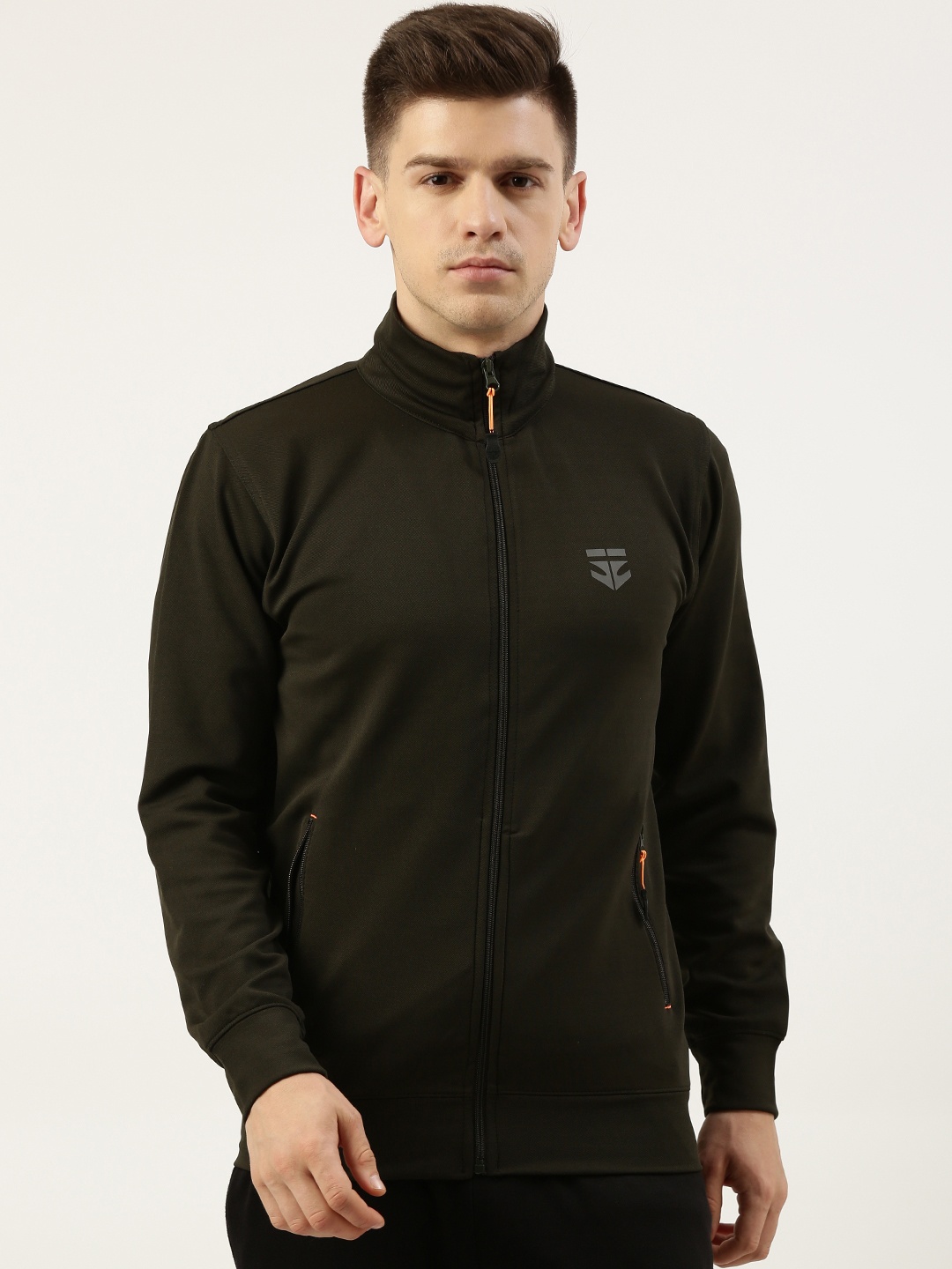 

Sports52 wear Men Green Lightweight Training or Gym Sporty Jacket