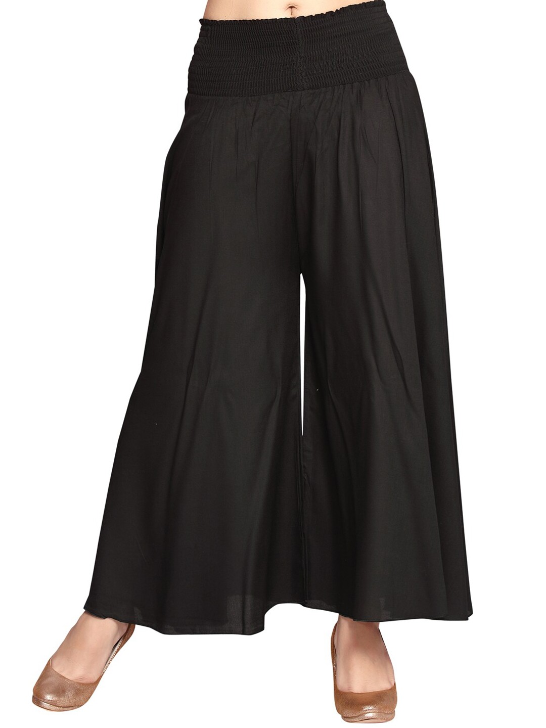 

Aarika Women Black Ethnic Palazzos