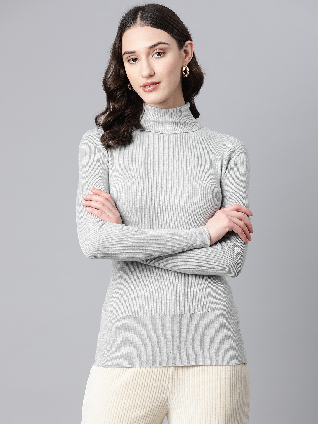Marks & Spencer Turtle Neck Pullover, Grey