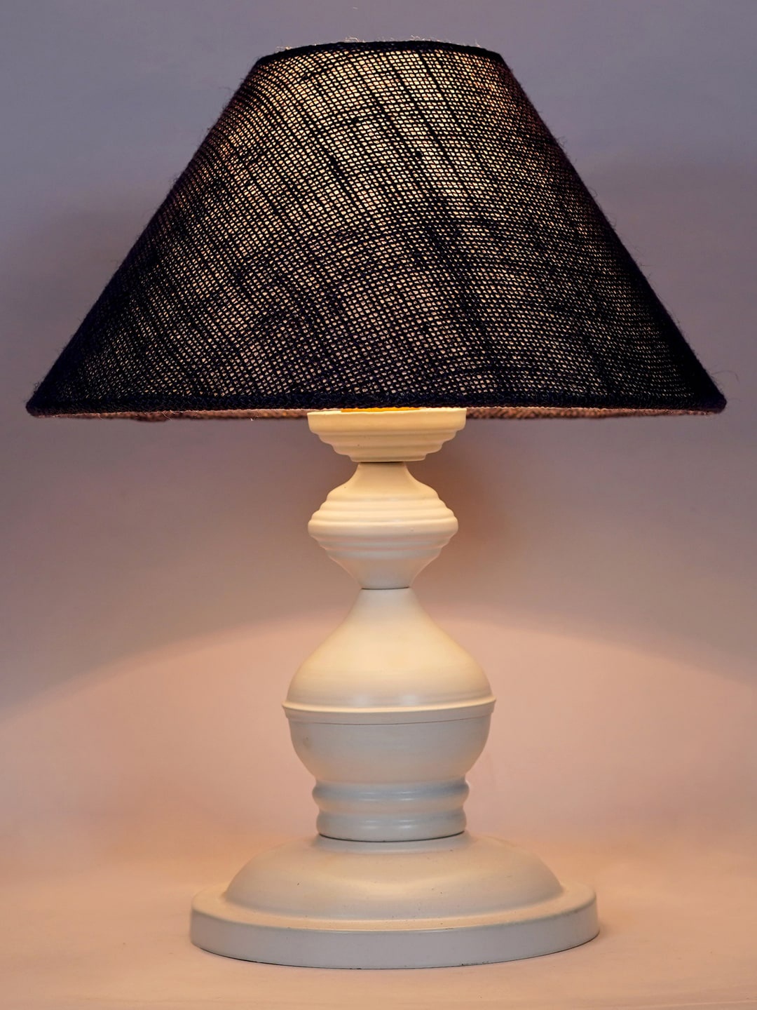 

foziq White & Black Printed Table Lamps