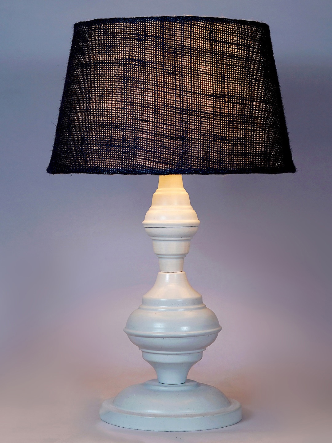 

foziq White & Black Solid Metal Table Lamps