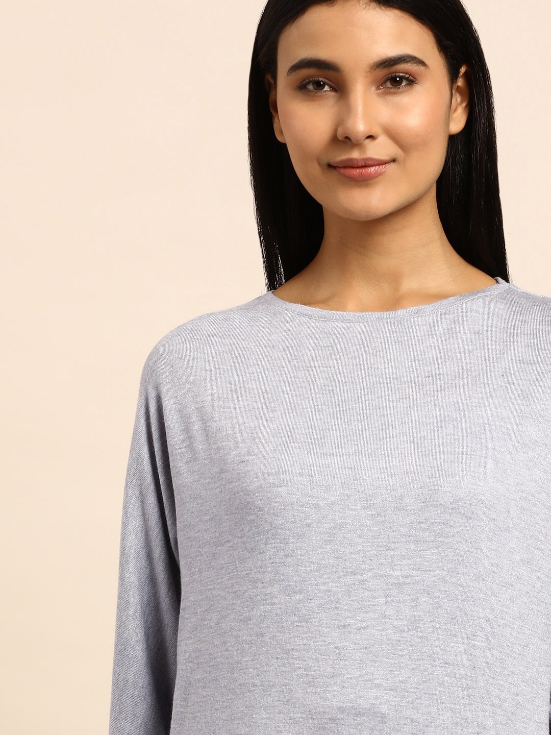 

Triumph Women Thermal Climate Control Sweater Top, Grey