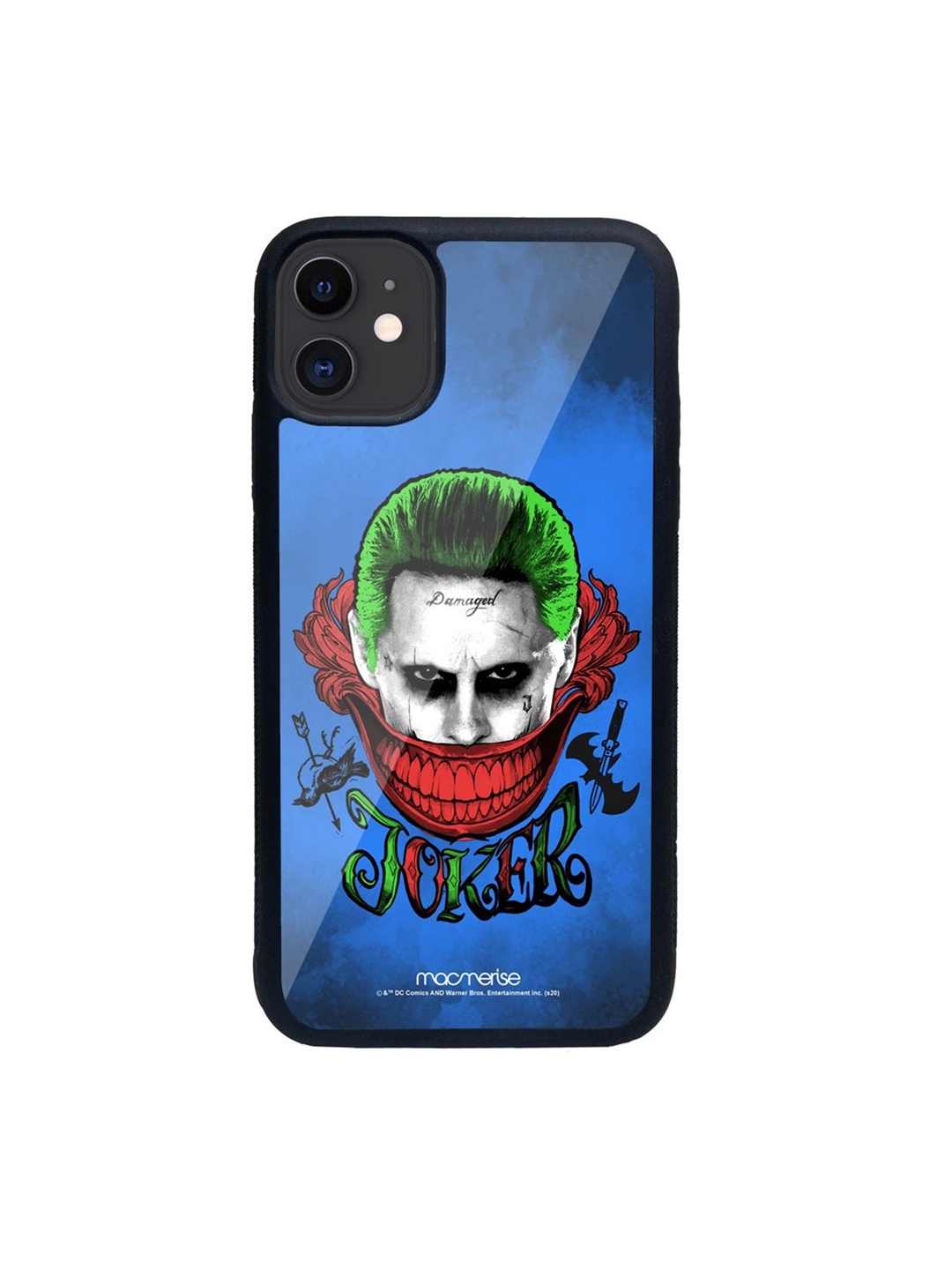 

macmerise Blue & Green Joker Printed iPhone 11 Mobile Case