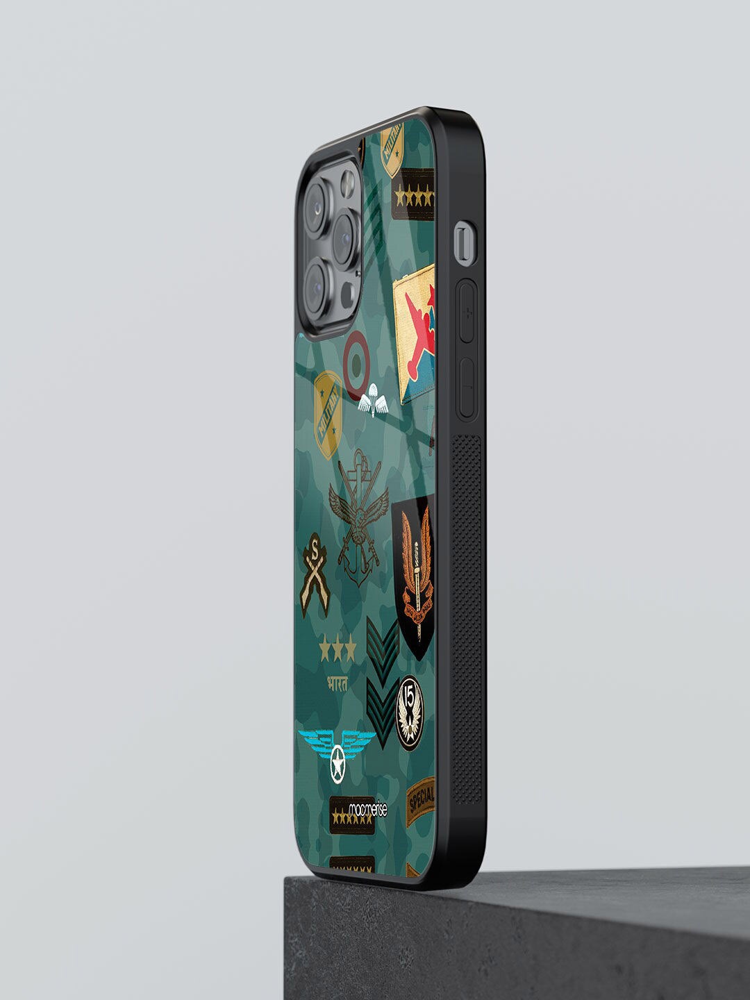 

macmerise Green Printed Iphone 13 Pro Max Mobile Back Case