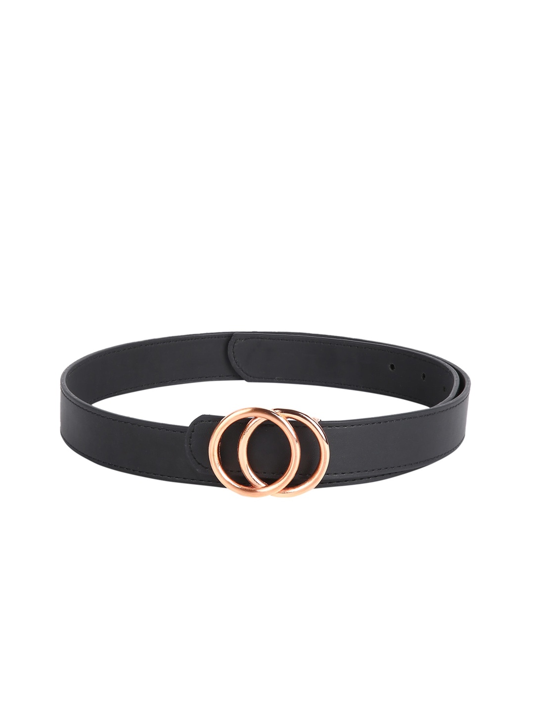 

CRUSSET Women Black Push Pin Belt