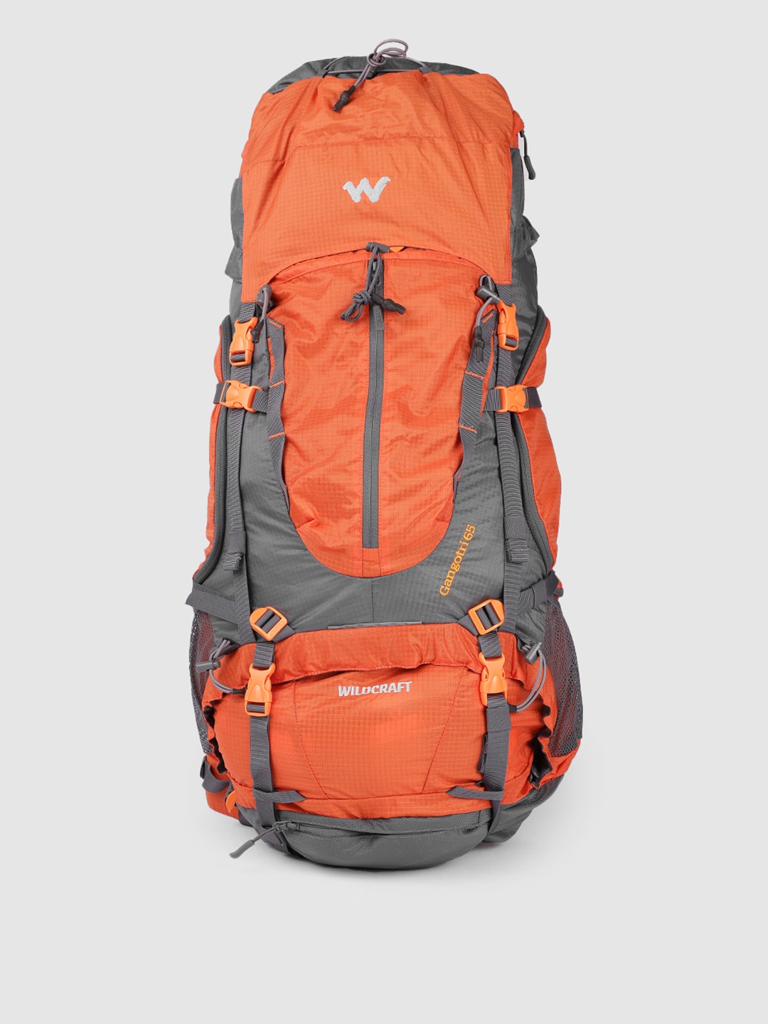 

Wildcraft Unisex Orange & Grey Gangotri 65 Rucksacks