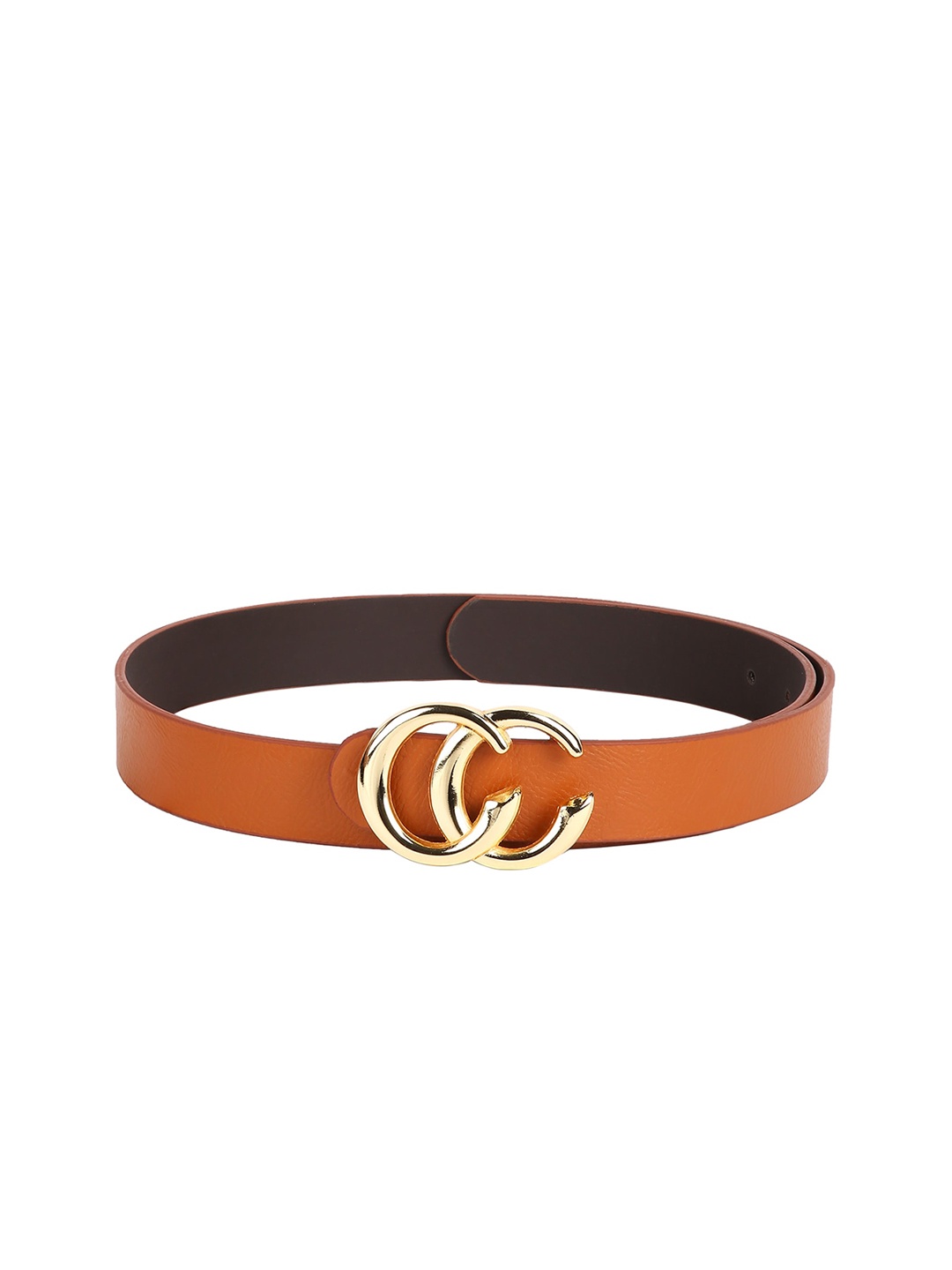 

CRUSSET Women Tan Solid Belt