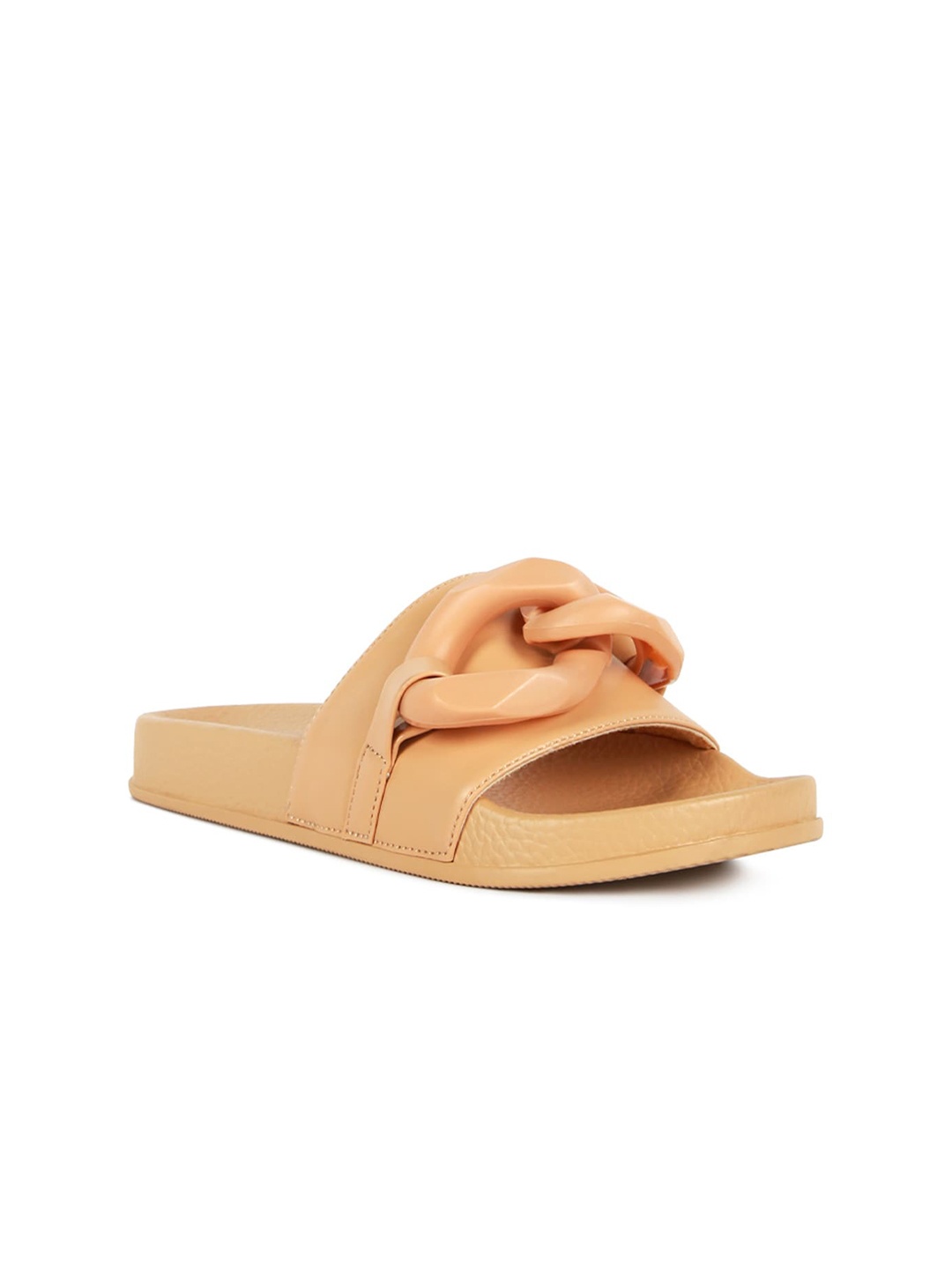 

London Rag Women Beige Open Toe Flats With Bows