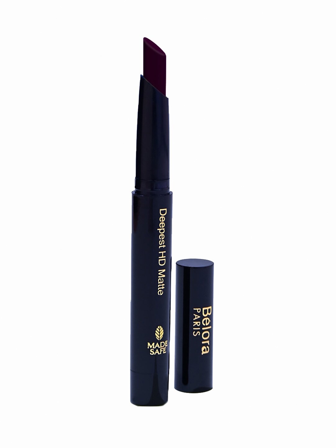 

Belora Paris Deepest HD Matte Sustainable Lipstick with Vitamin E & Jojoba Oil 1.2g - Plum Pie, Purple