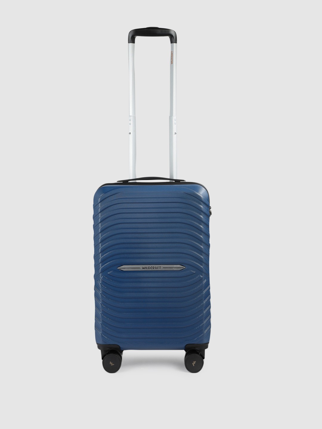 

Wildcraft Textured Hard Helios Cabin Trolley Bag, Navy blue
