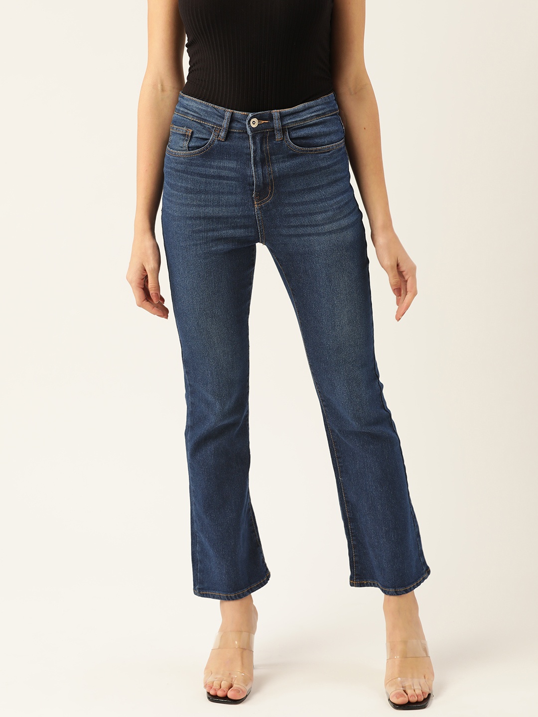 

Malachi Women Blue Bootilicious Bootcut High-Rise Stretchable Jeans