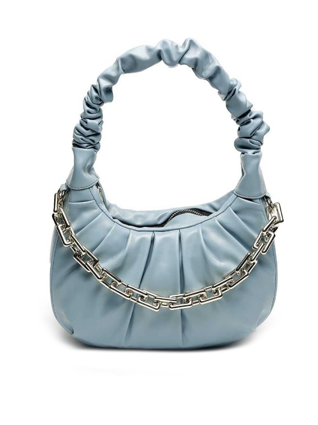 Lychee bags Structured Handheld Bag, Blue