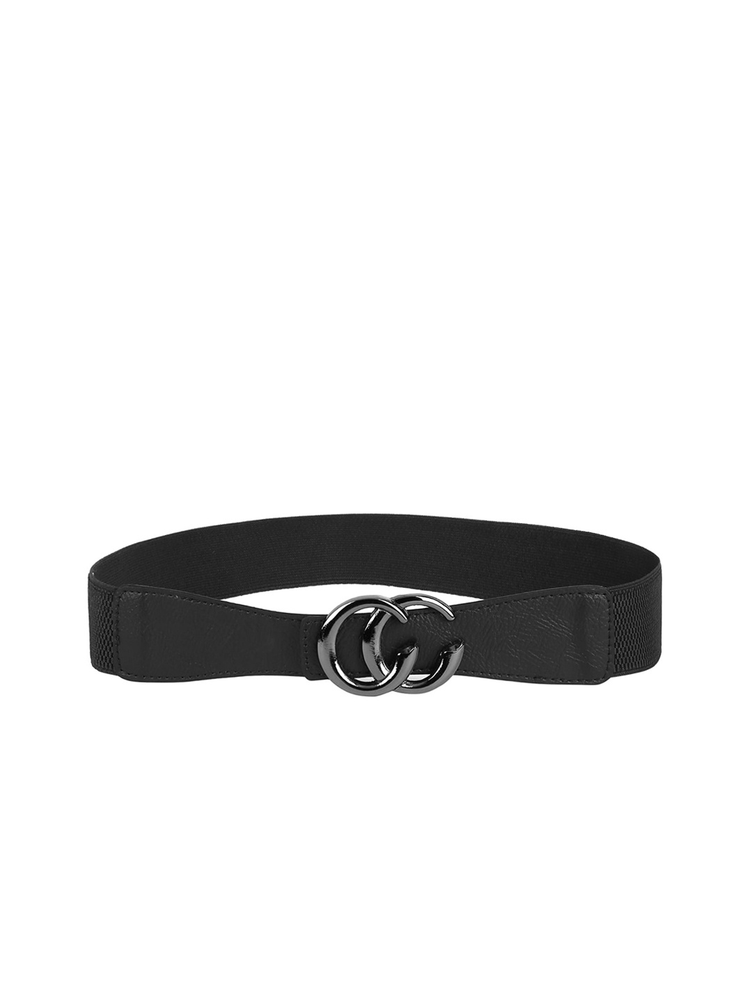 

CRUSSET Women Black Textured Belt