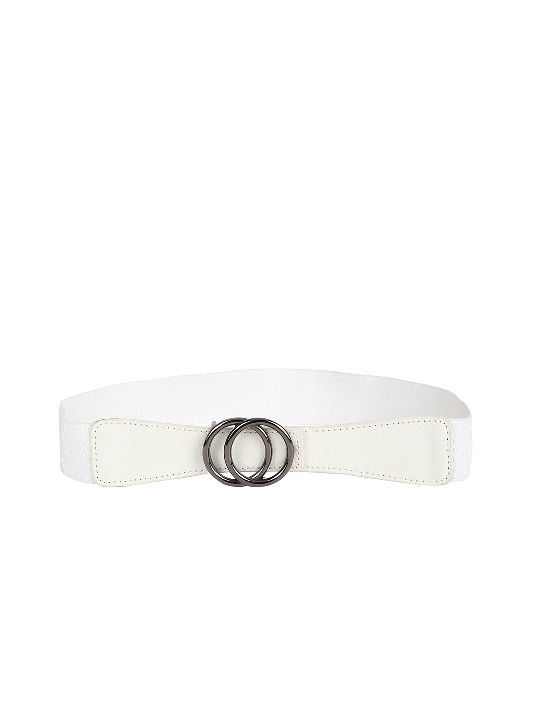 

CRUSSET Women White Textured Belt