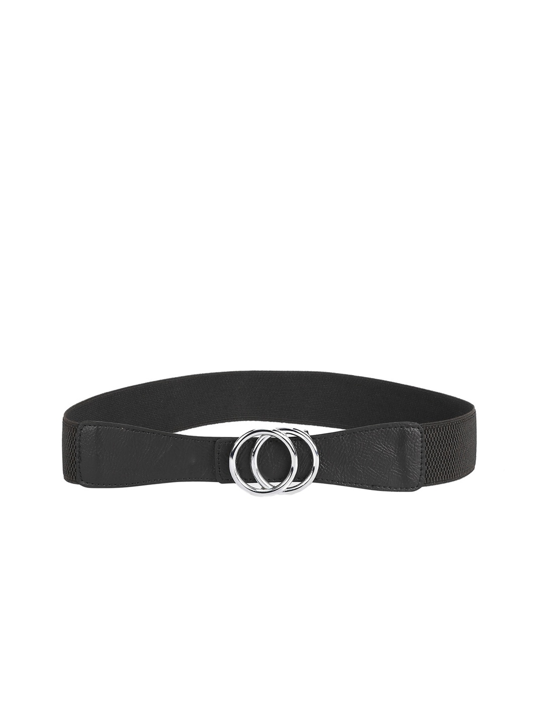 

CRUSSET Women Black Textured Belt