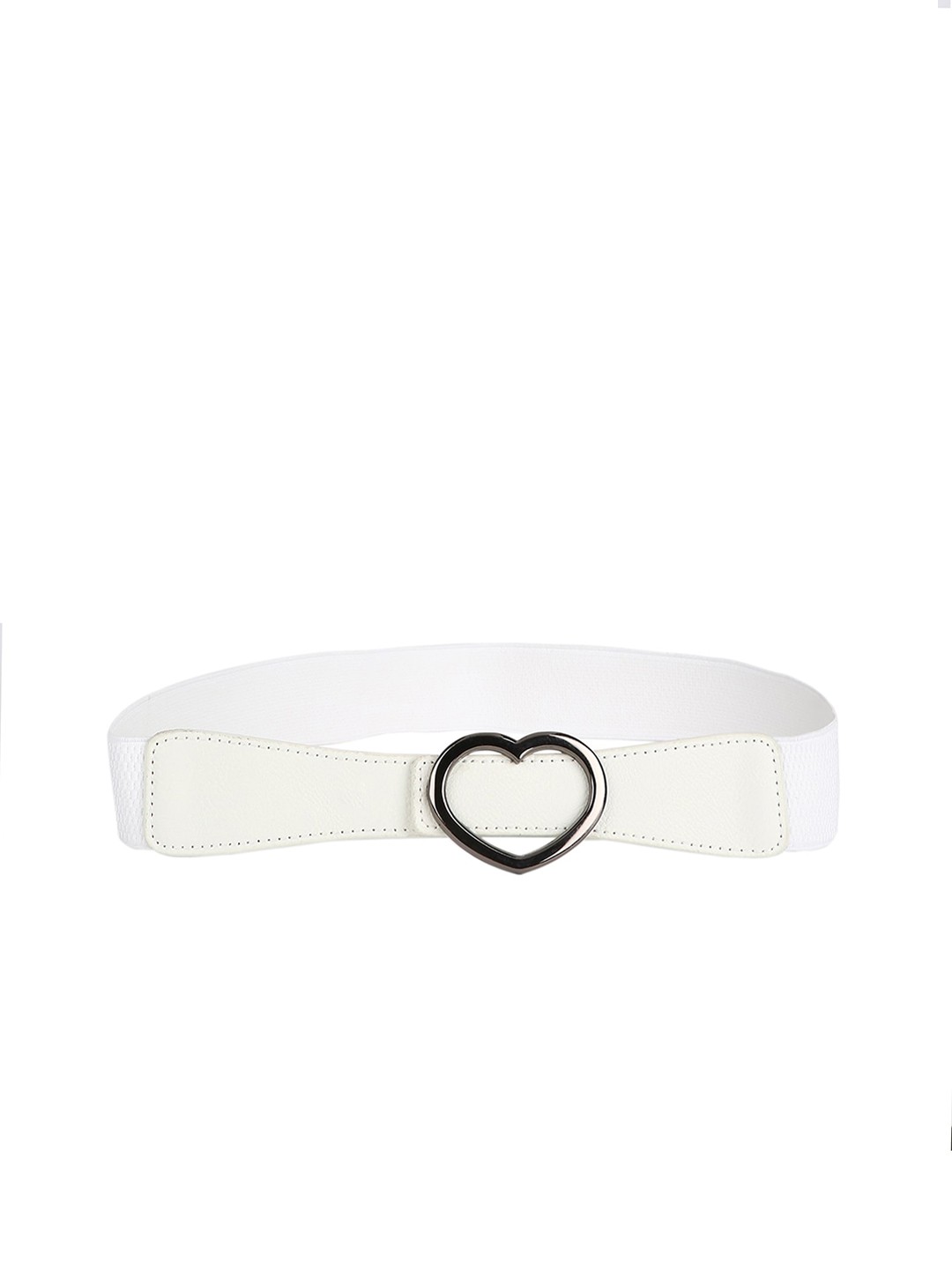 

CRUSSET Women White Textured Belt