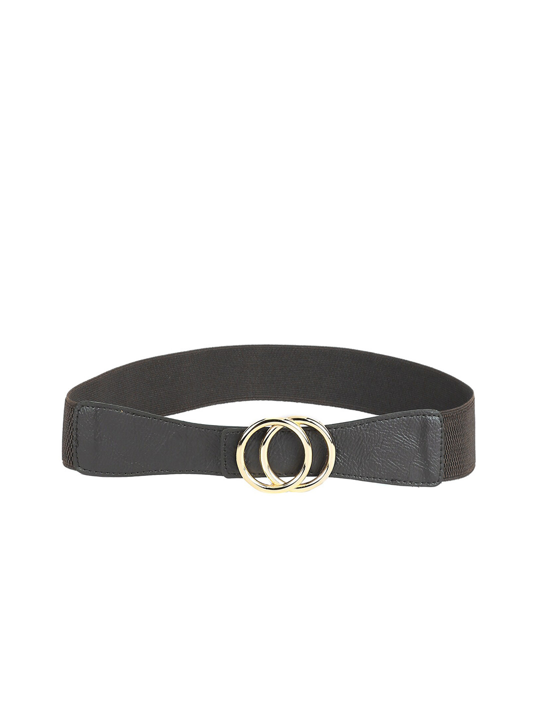 

CRUSSET Women Black Textured Belt