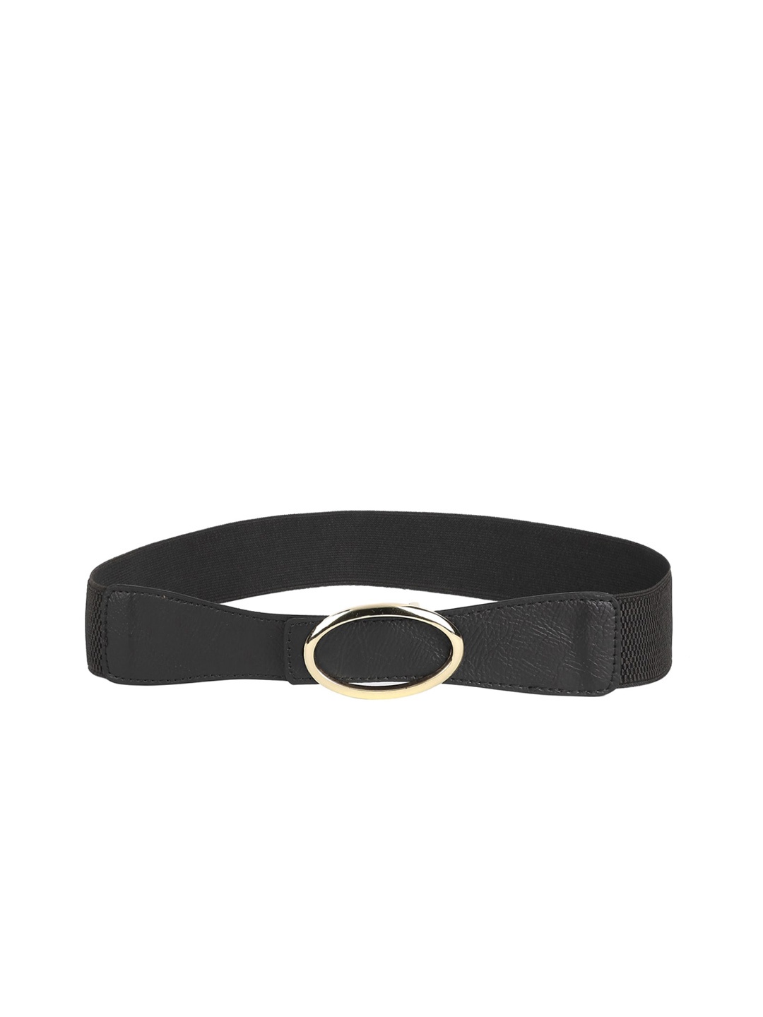 

CRUSSET Women Black Textured Belt