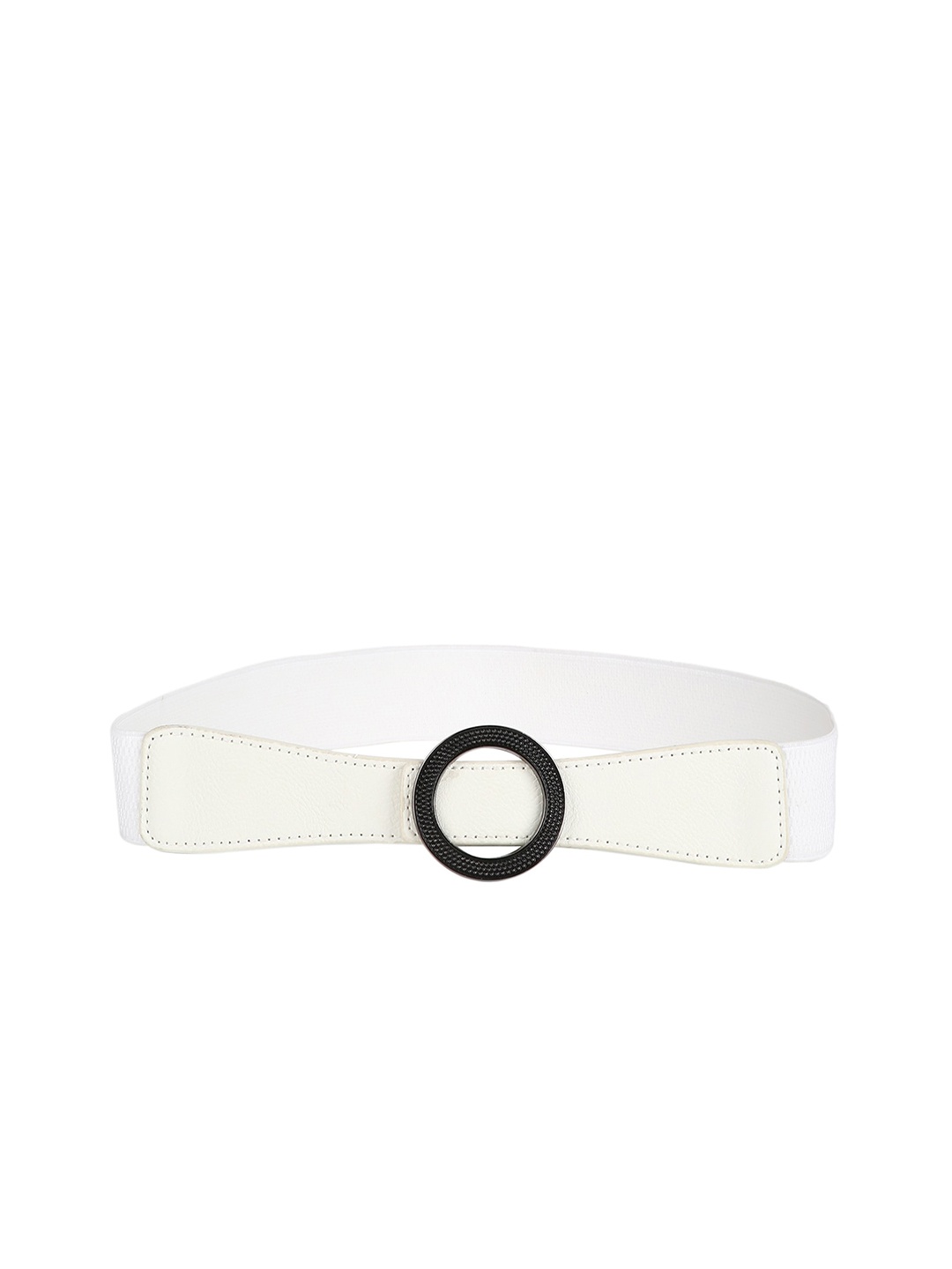 

CRUSSET Women White Textured Belt