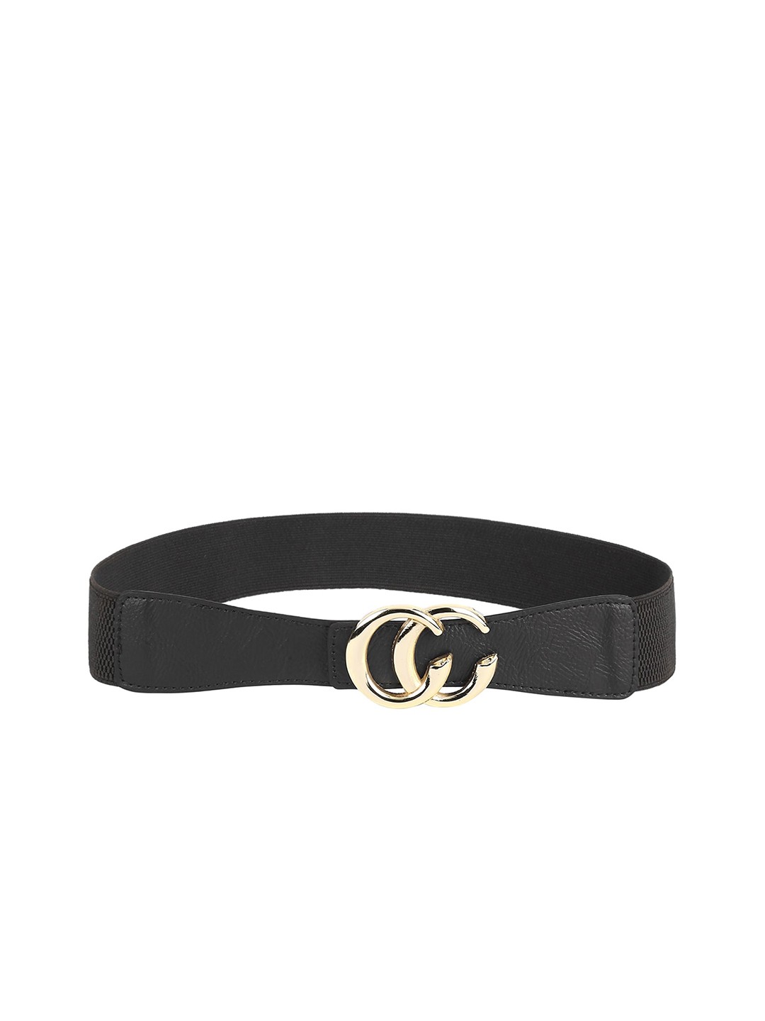

CRUSSET Women Black Textured Belt